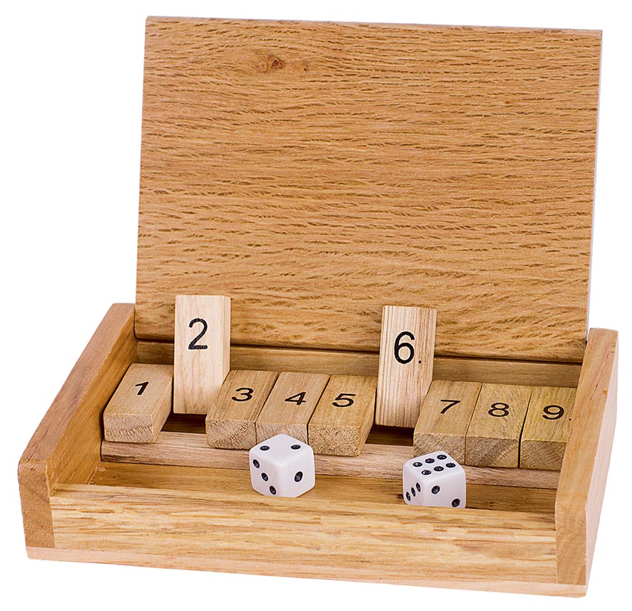 Goki Würfelspiel Shut the Box