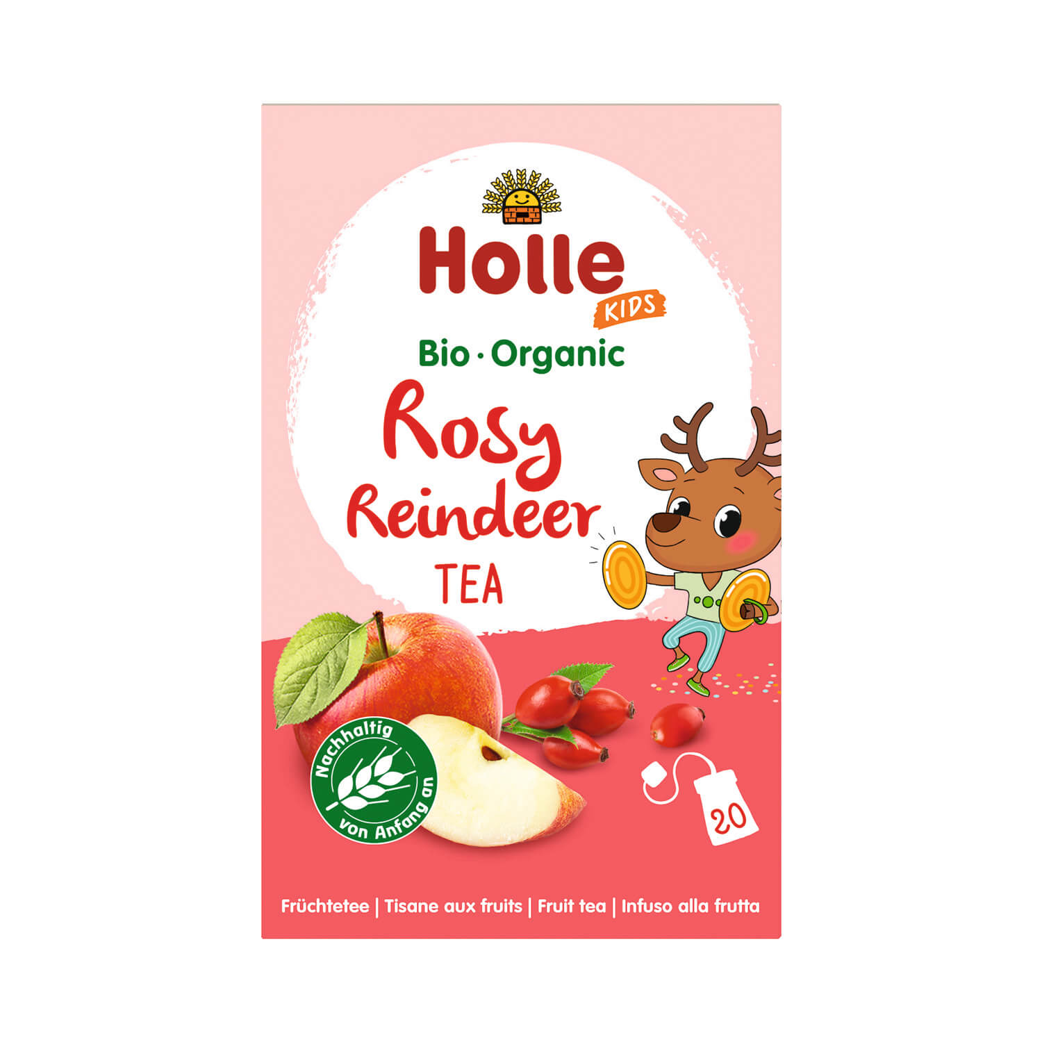 Holle Rosy Reindeer Tee Fürchtete 44g