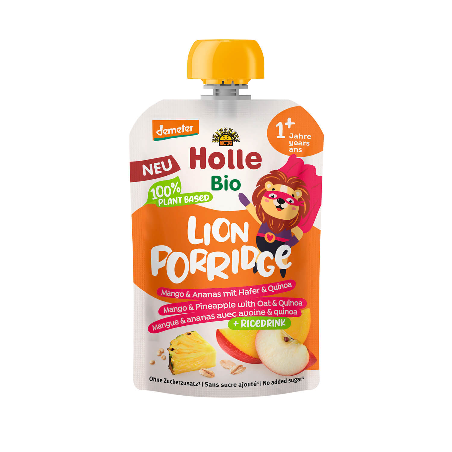 Holle Lion Porridge Mango & Ananas ab 13. Monaten 110g