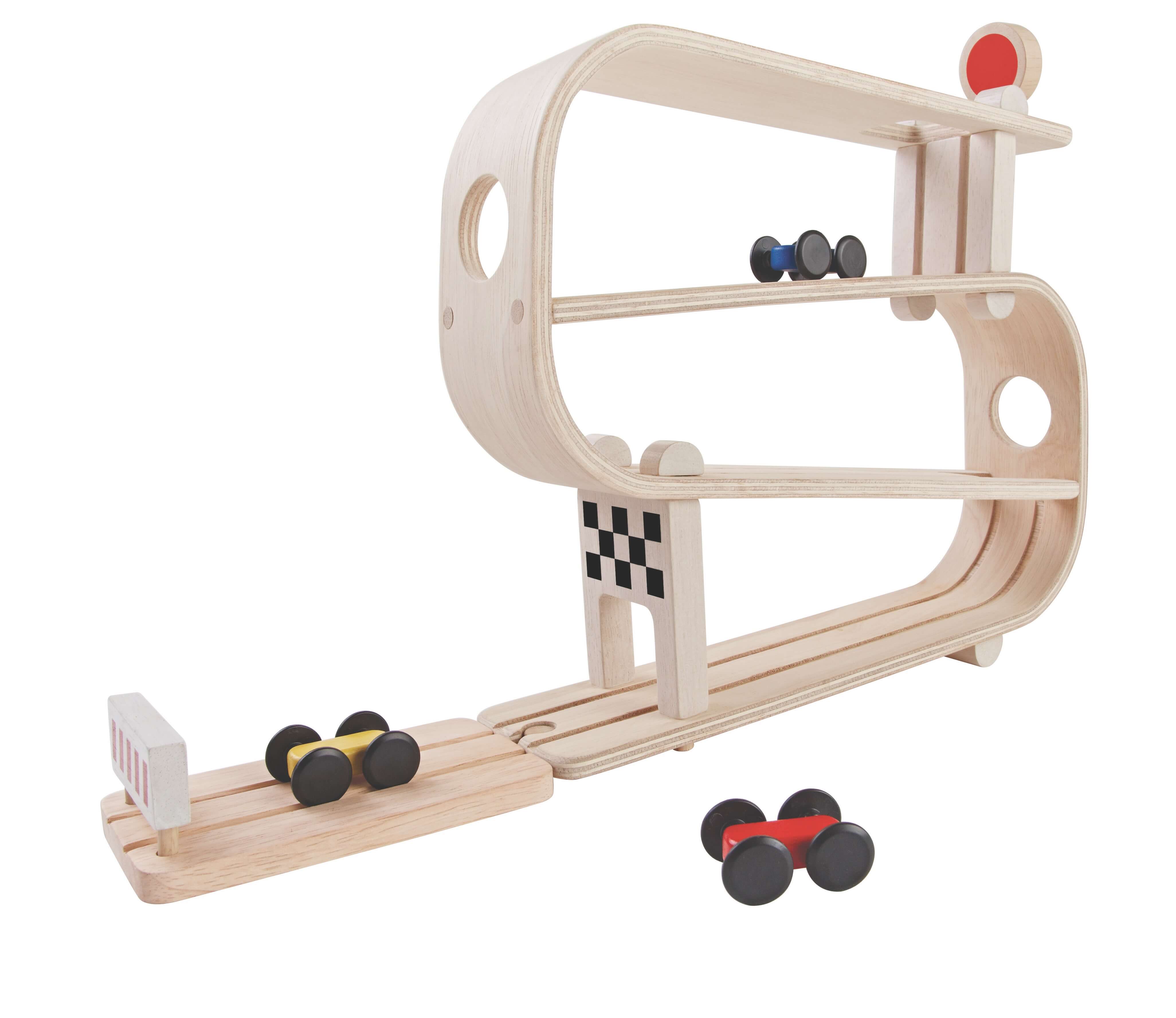 PlanToys Kugelbahn Rampenrenner