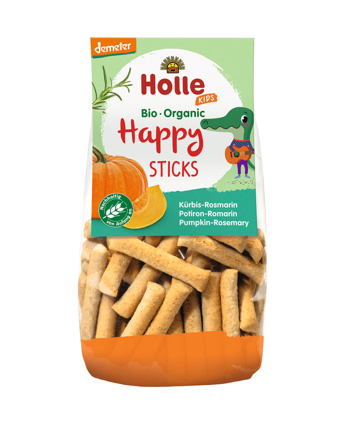 Holle Happy Sticks Kürbis Rosmarin Demeter 100g