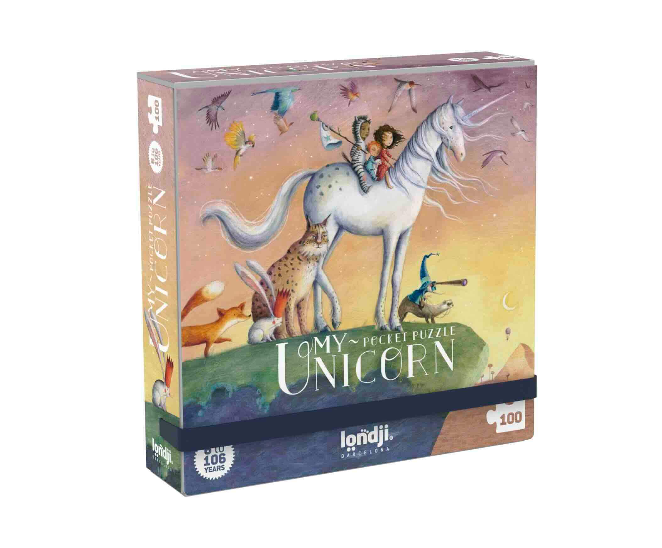 Londji My Unicorn Pocket Puzzle