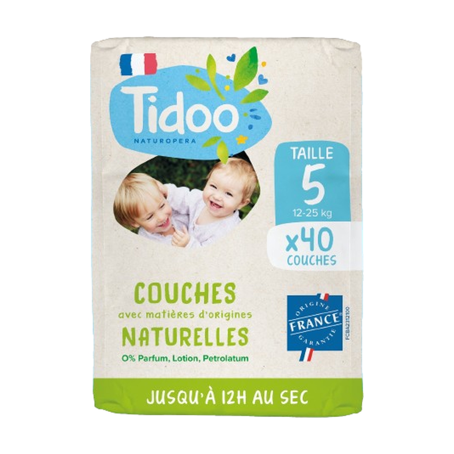 Tidoo Windeln Jumbo Pack Größe 5 / XL 12-25 kg 46 stk.