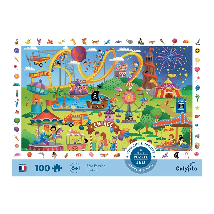 Calypto Jahrmarkt 100 XL Teile Puzzle