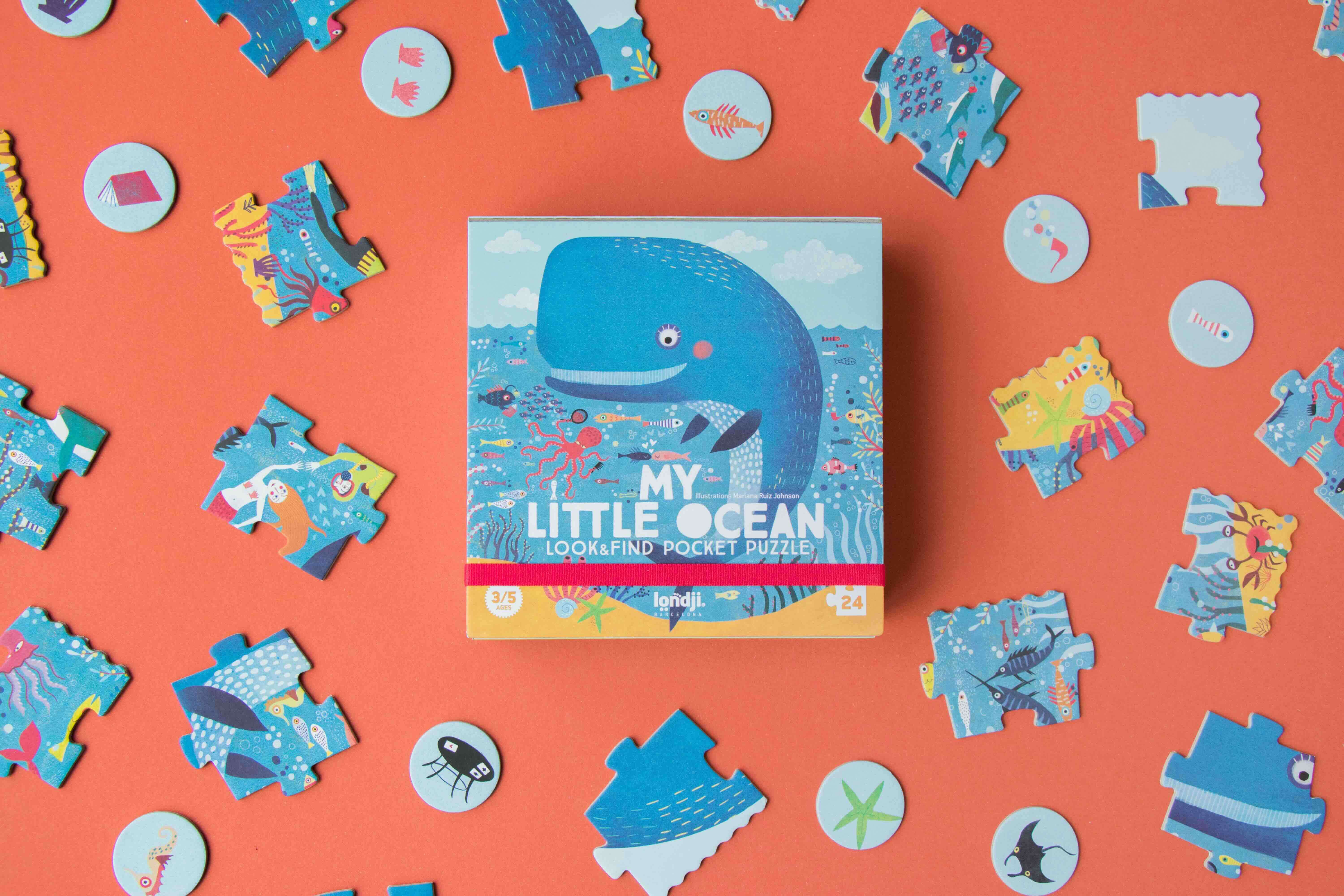 Londji My little Ocean Pocket Puzzle