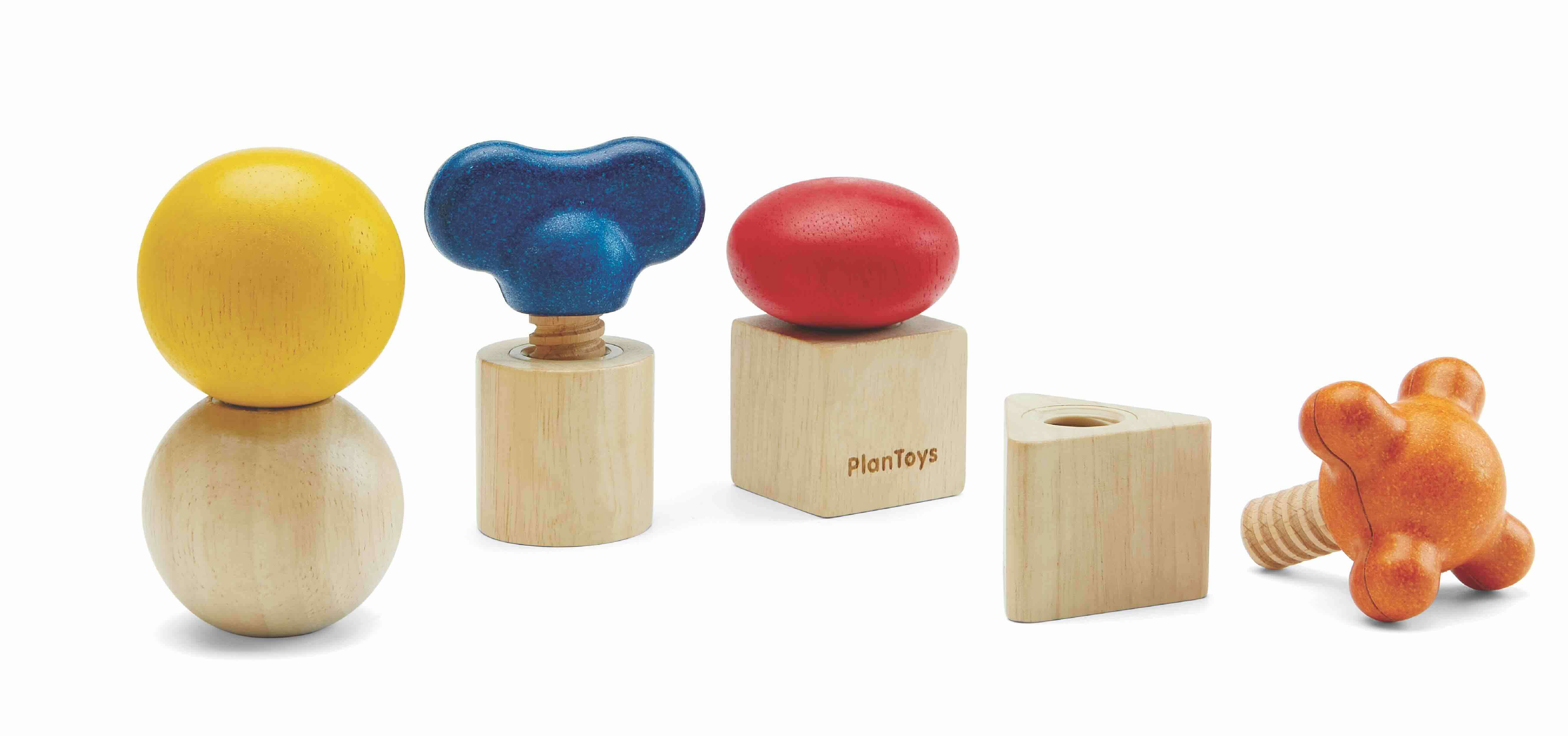 PlanToys Schrauben & Muttern