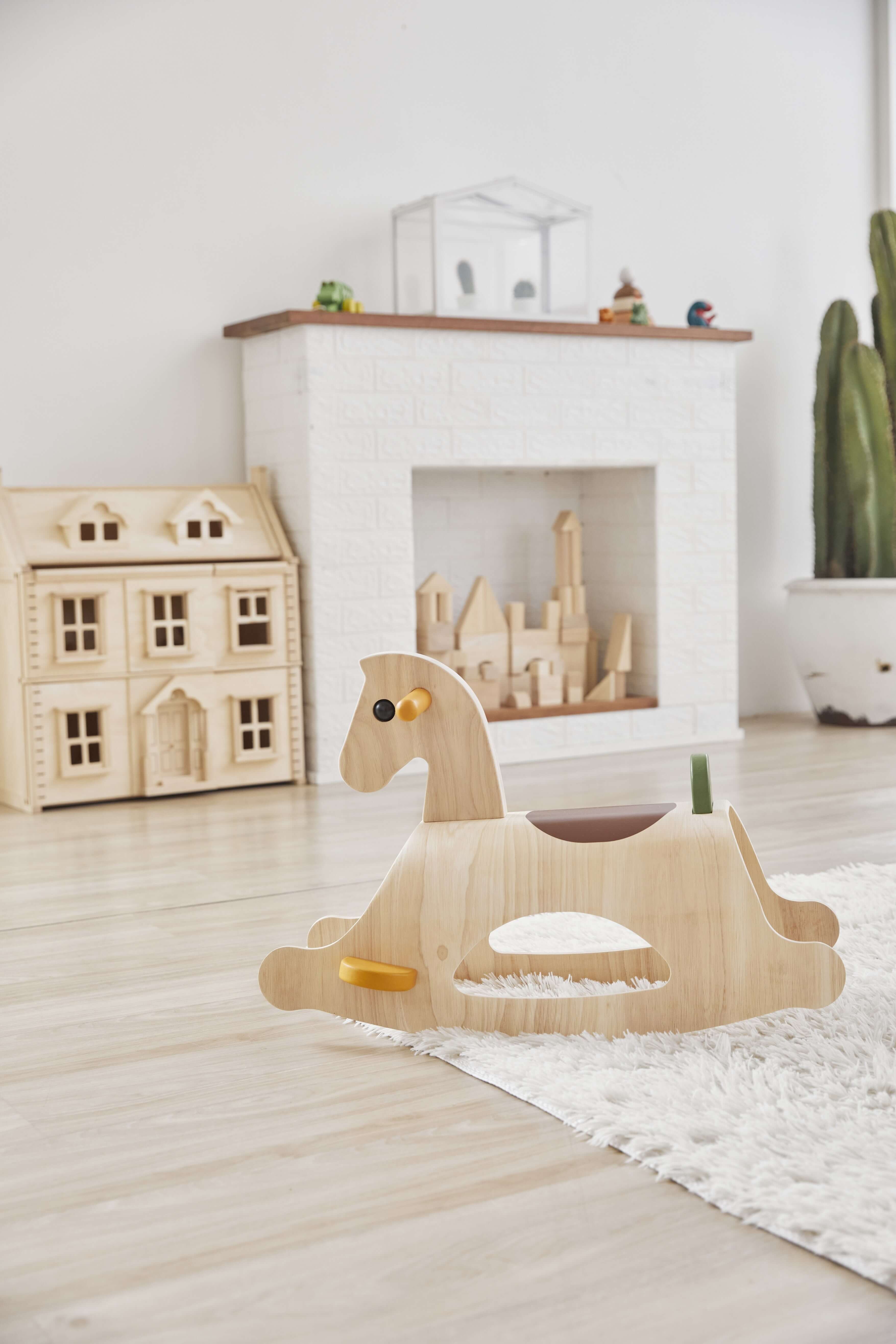 PlanToys Schaukelpferd Modern Rustic