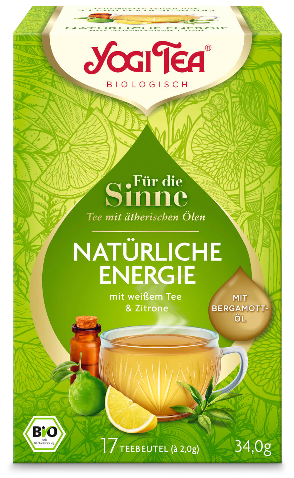 Yogi Tea für die Sinne Natürliche Energie