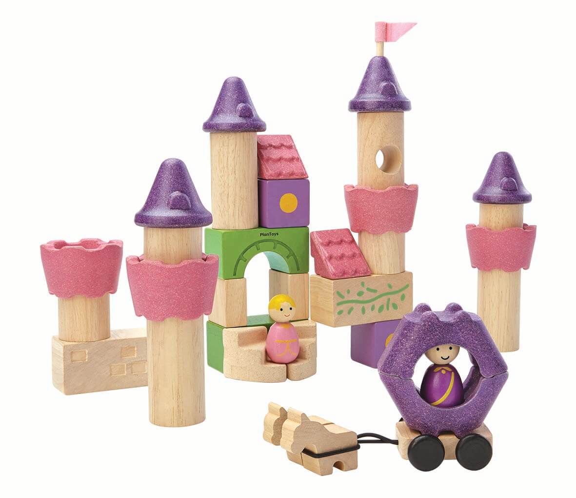 PlanToys Märchenklötze Bauklötze Holz